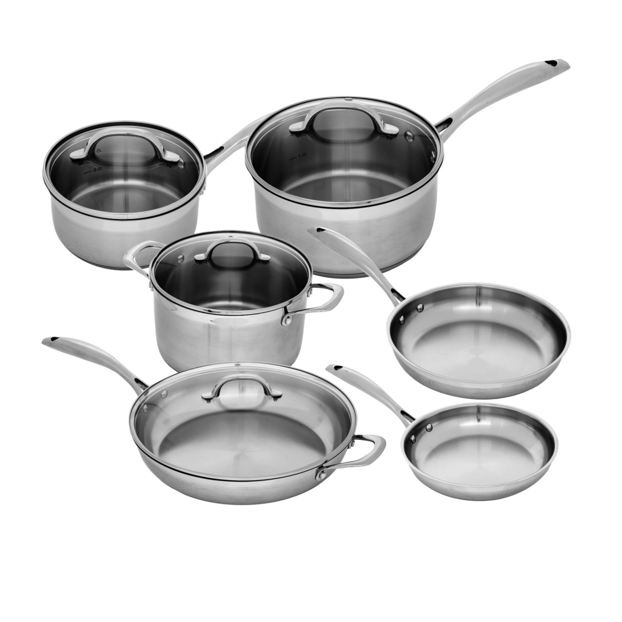 Swiss Diamond Premium Steel 6pc Cookware Set Kitchen Warehouse™